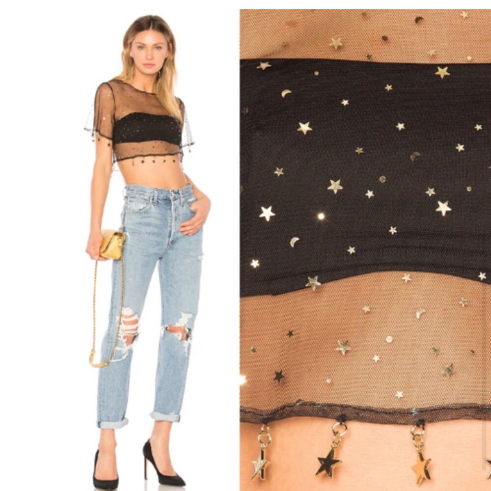 h:ours Roux crop top - Picture 5 of 8